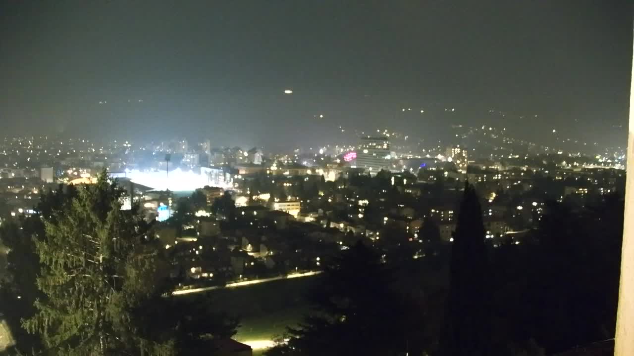 Nova Gorica et Gorizia : Vue Imprenable depuis le Monastère Franciscain de Kostanjevica