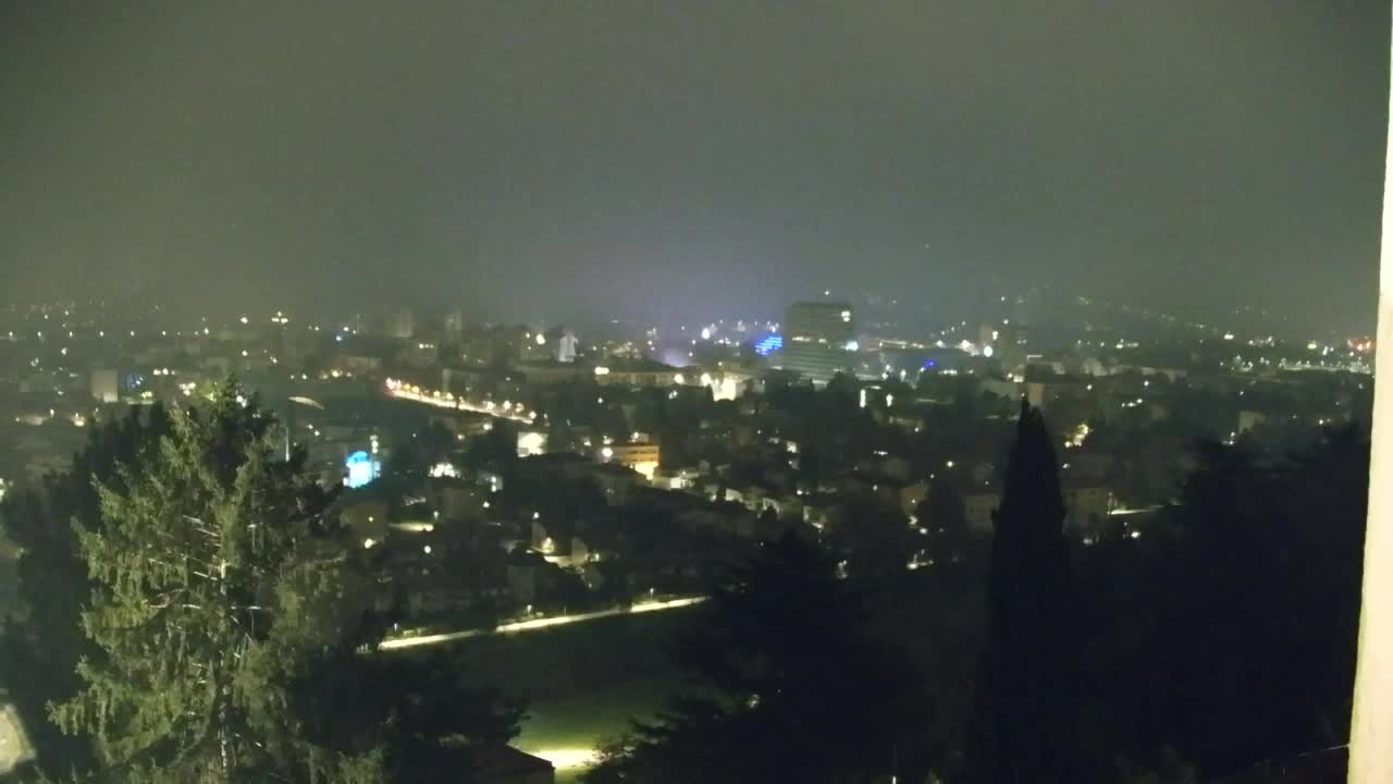 Nova Gorica in Gorica: Čudovit Razgled iz Frančiškanskega Samostana Kostanjevica