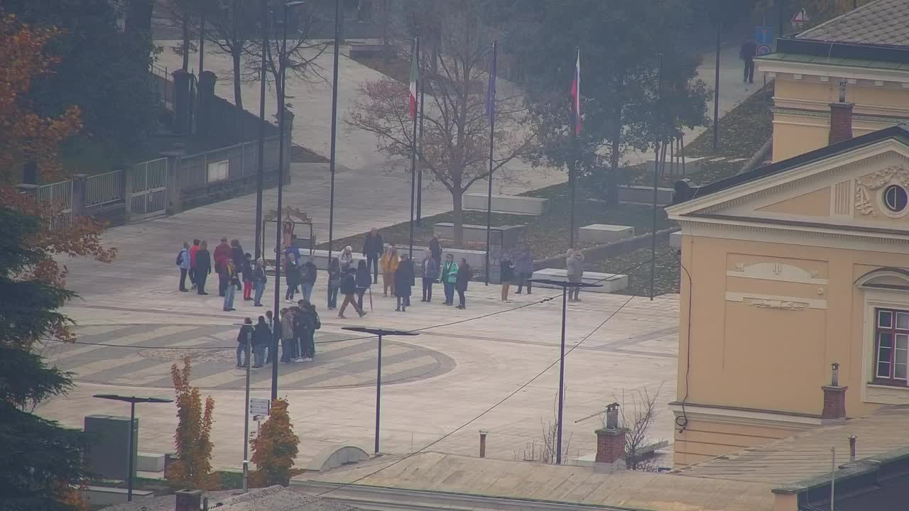 Nova Gorica in Gorica: Čudovit Razgled iz Frančiškanskega Samostana Kostanjevica