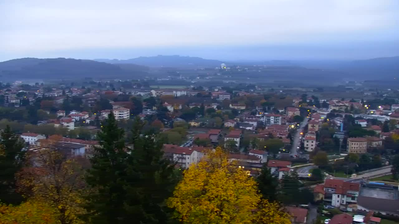 Nova Gorica et Gorizia : Vue Imprenable depuis le Monastère Franciscain de Kostanjevica