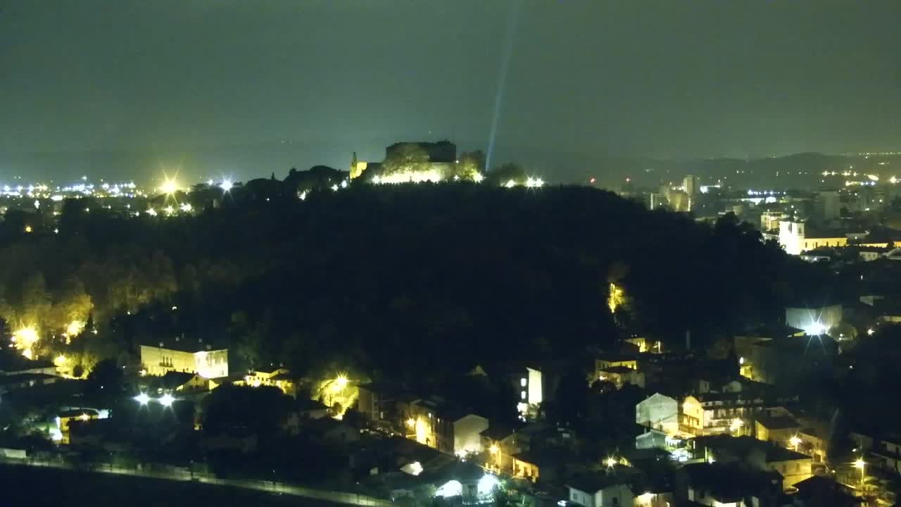 Nova Gorica i Gorica: Prekrasan Pogled iz Franjevačkog Samostana Kostanjevica