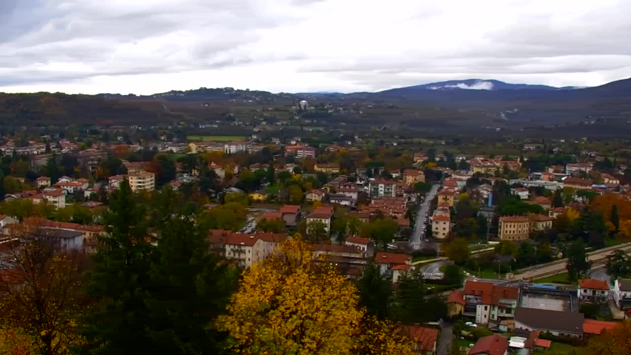 Nova Gorica in Gorica: Čudovit Razgled iz Frančiškanskega Samostana Kostanjevica