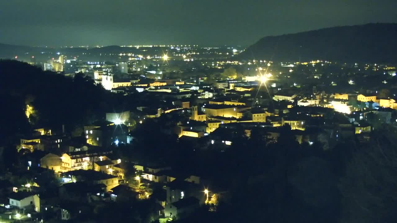 Nova Gorica in Gorica: Čudovit Razgled iz Frančiškanskega Samostana Kostanjevica