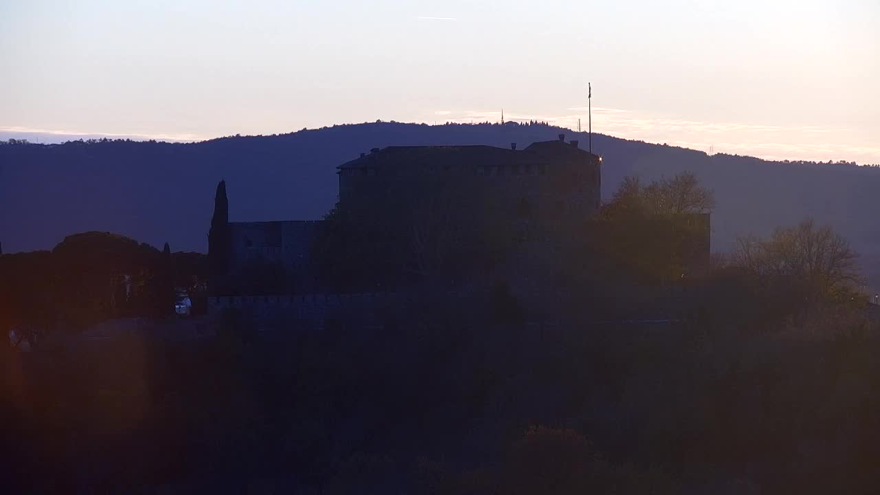 Nova Gorica i Gorica: Prekrasan Pogled iz Franjevačkog Samostana Kostanjevica