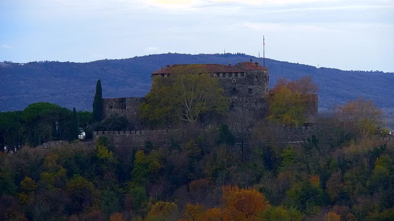 Nova Gorica i Gorica: Prekrasan Pogled iz Franjevačkog Samostana Kostanjevica