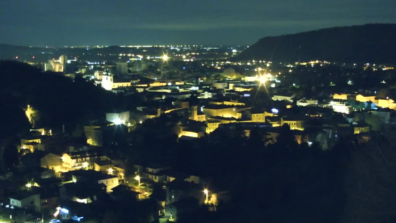 Nova Gorica in Gorica: Čudovit Razgled iz Frančiškanskega Samostana Kostanjevica