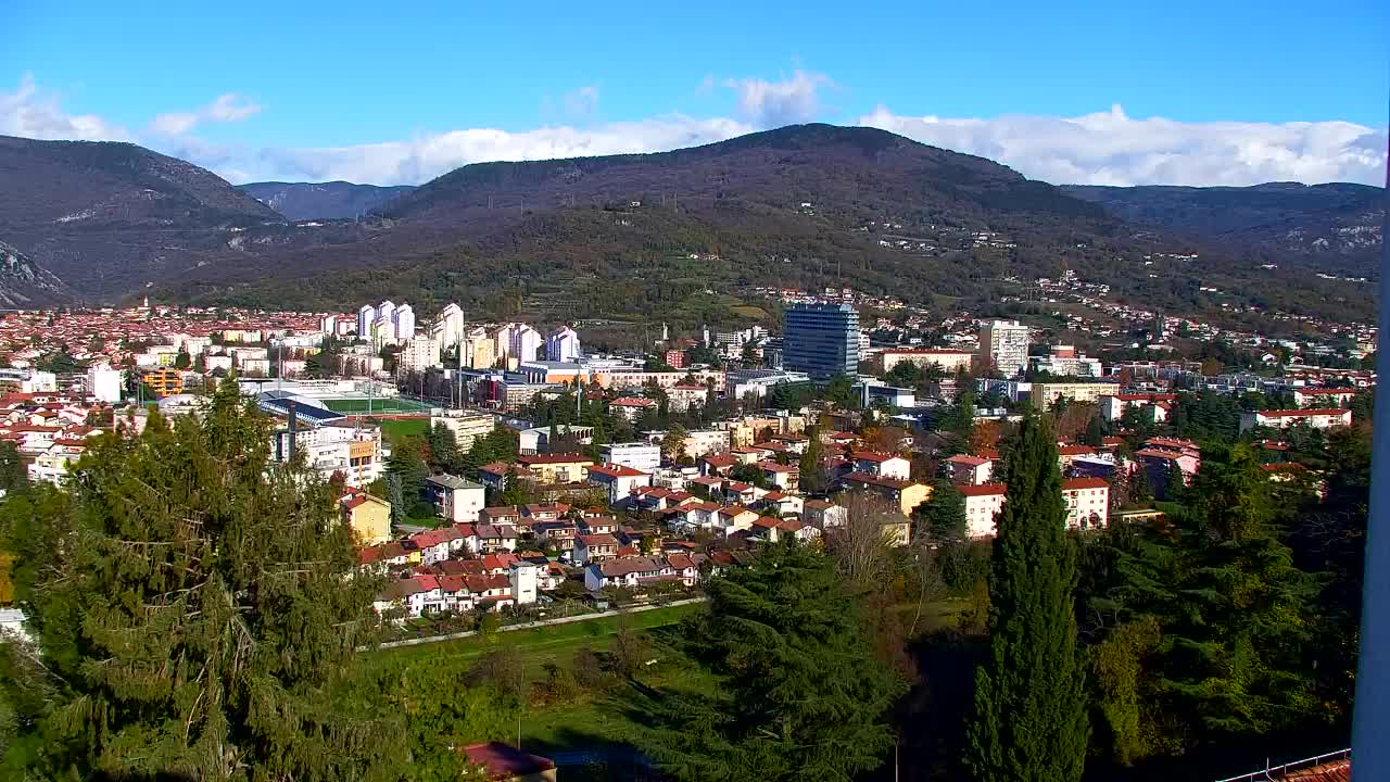 Nova Gorica i Gorica: Prekrasan Pogled iz Franjevačkog Samostana Kostanjevica