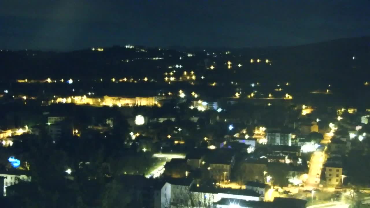 Nova Gorica in Gorica: Čudovit Razgled iz Frančiškanskega Samostana Kostanjevica