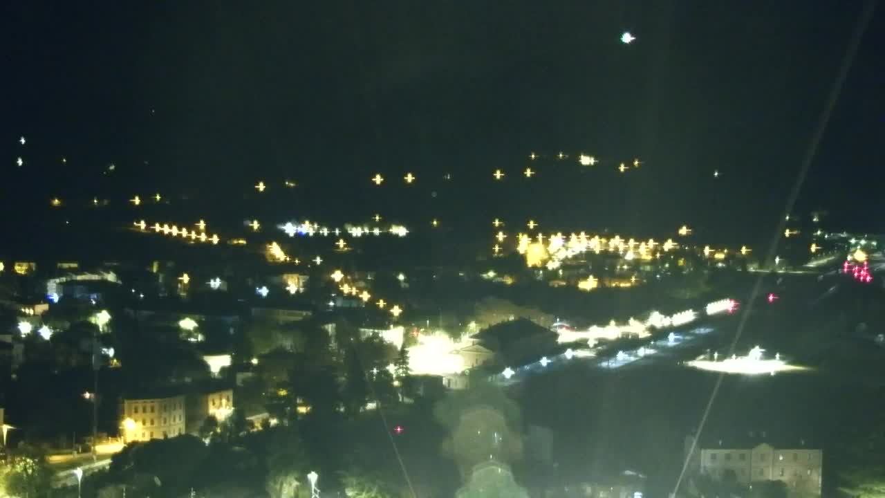 Nova Gorica i Gorica: Prekrasan Pogled iz Franjevačkog Samostana Kostanjevica