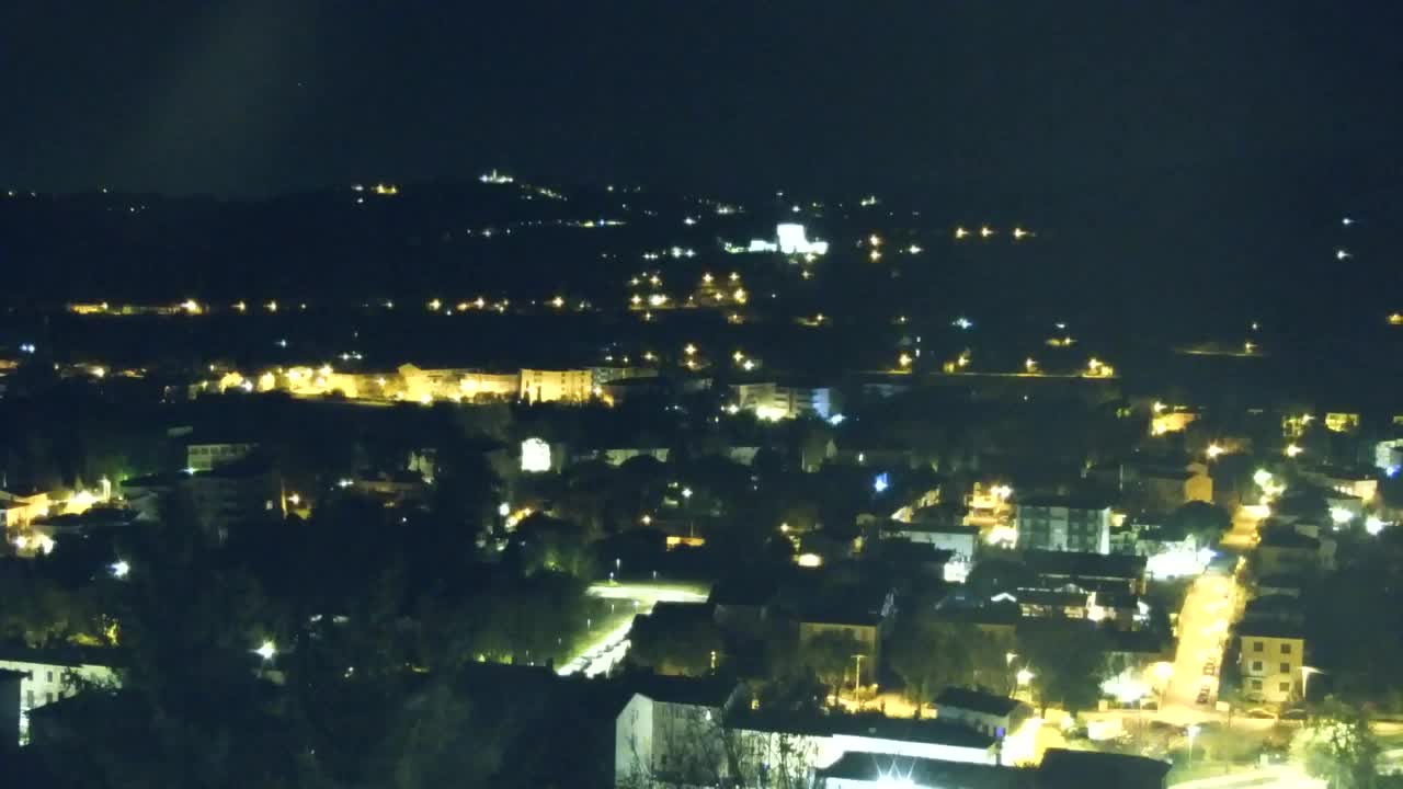 Nova Gorica et Gorizia : Vue Imprenable depuis le Monastère Franciscain de Kostanjevica