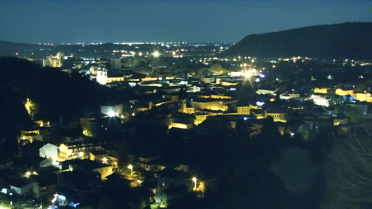 Nova Gorica in Gorica: Čudovit Razgled iz Frančiškanskega Samostana Kostanjevica