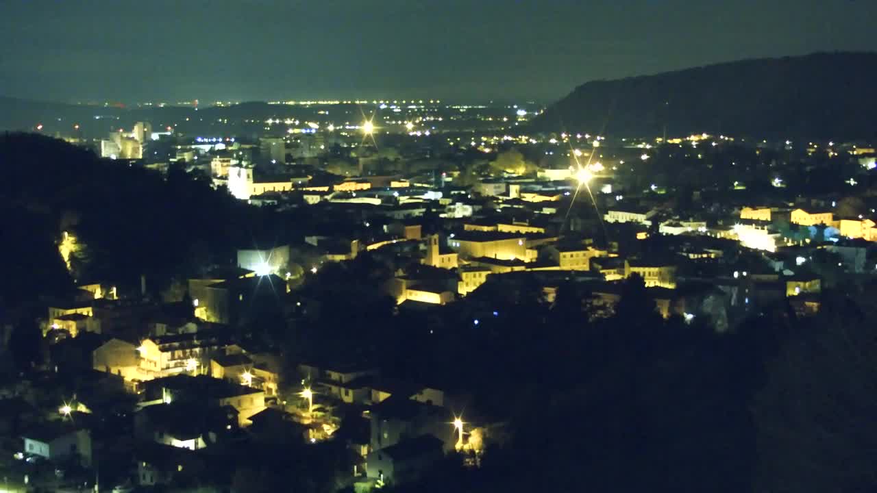 Nova Gorica i Gorica: Prekrasan Pogled iz Franjevačkog Samostana Kostanjevica