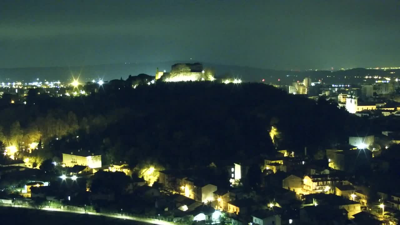 Nova Gorica in Gorica: Čudovit Razgled iz Frančiškanskega Samostana Kostanjevica