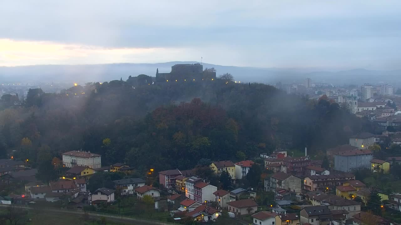 Nova Gorica in Gorica: Čudovit Razgled iz Frančiškanskega Samostana Kostanjevica