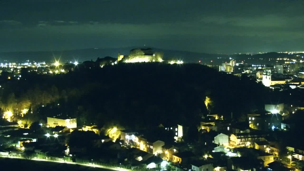 Nova Gorica i Gorica: Prekrasan Pogled iz Franjevačkog Samostana Kostanjevica