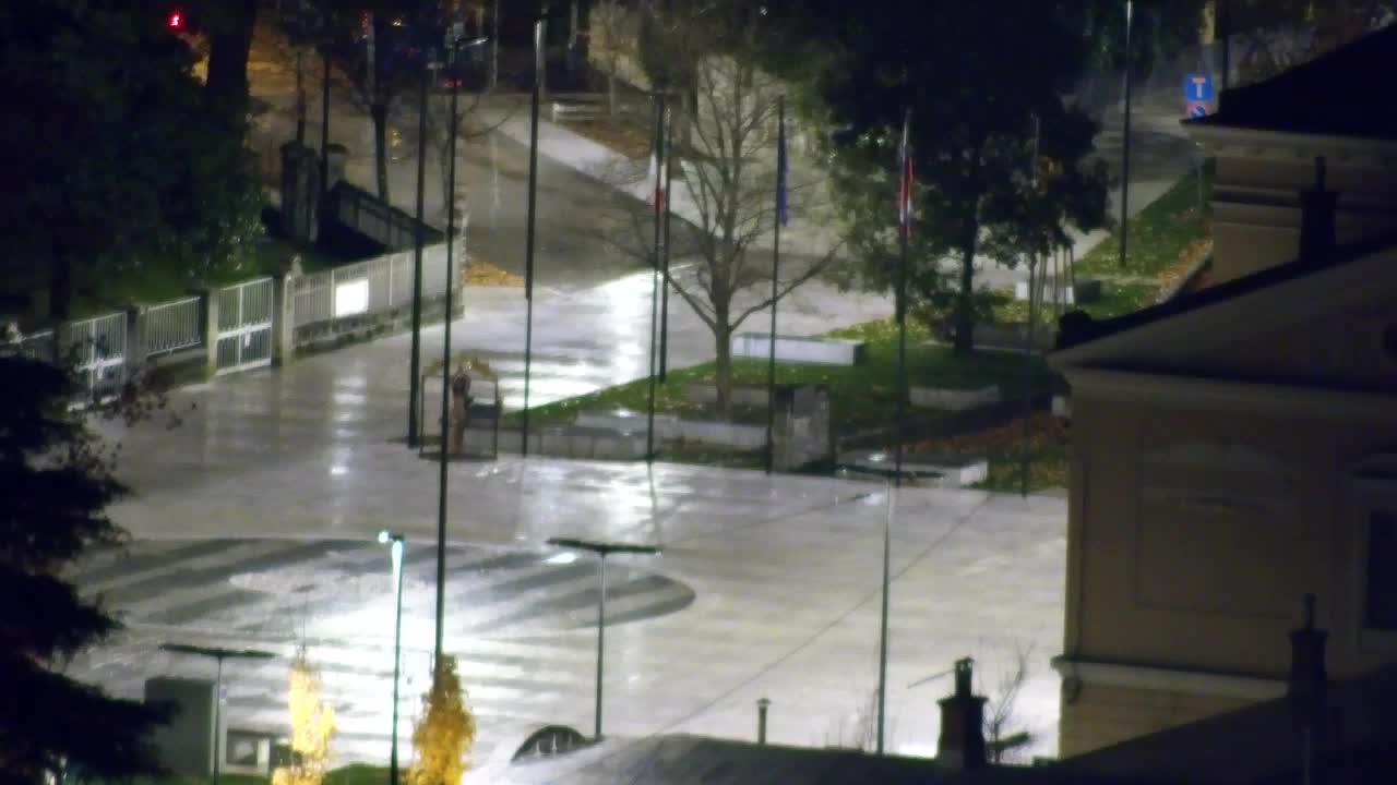 Nova Gorica i Gorica: Prekrasan Pogled iz Franjevačkog Samostana Kostanjevica