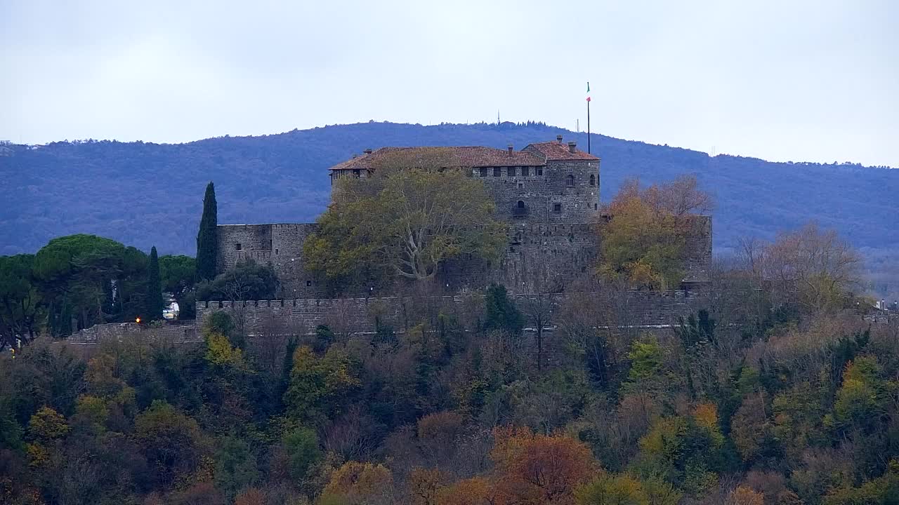 Nova Gorica in Gorica: Čudovit Razgled iz Frančiškanskega Samostana Kostanjevica
