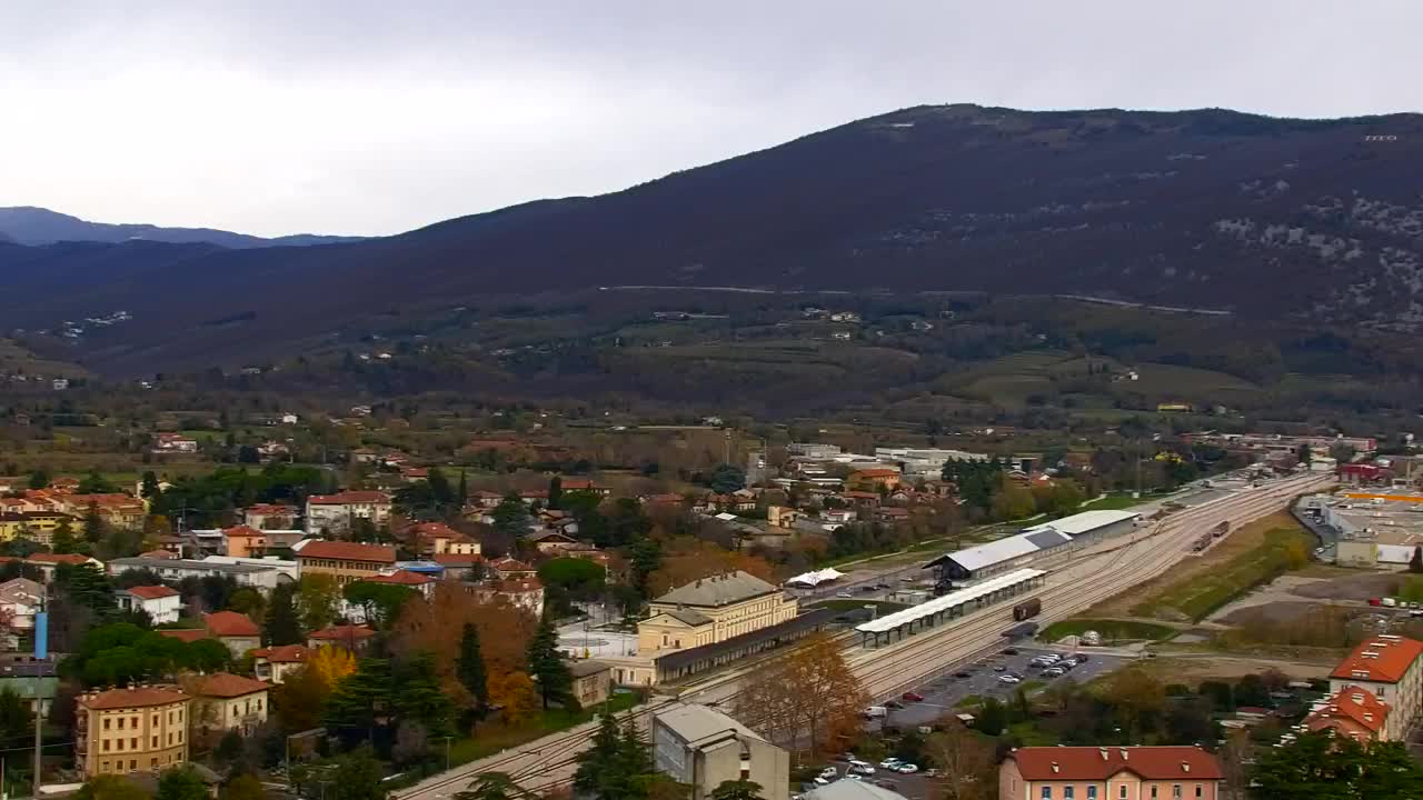 Nova Gorica in Gorica: Čudovit Razgled iz Frančiškanskega Samostana Kostanjevica