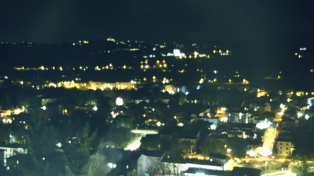 Nova Gorica in Gorica: Čudovit Razgled iz Frančiškanskega Samostana Kostanjevica