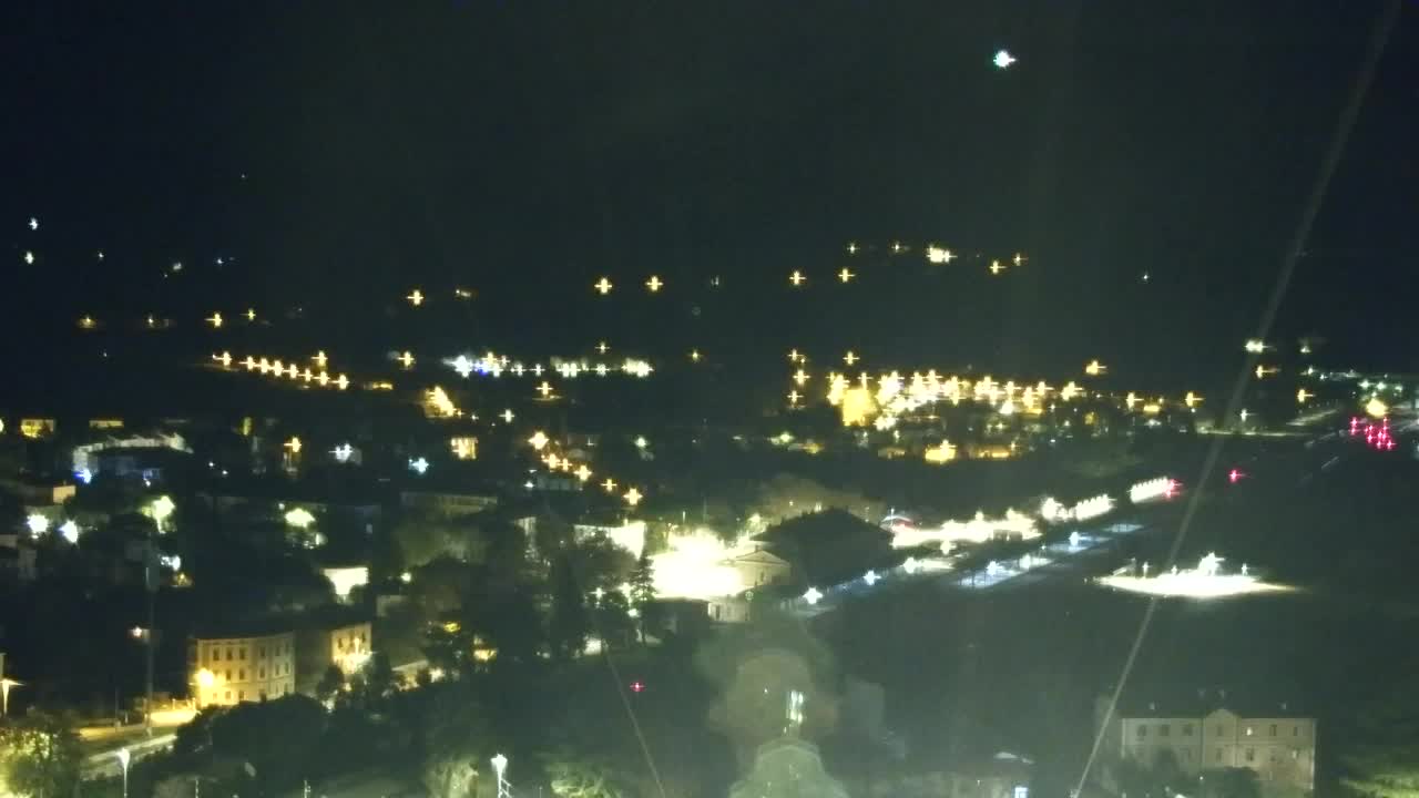 Nova Gorica i Gorica: Prekrasan Pogled iz Franjevačkog Samostana Kostanjevica