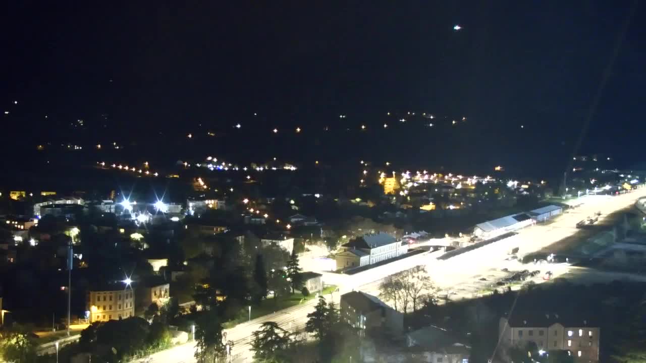 Nova Gorica in Gorica: Čudovit Razgled iz Frančiškanskega Samostana Kostanjevica