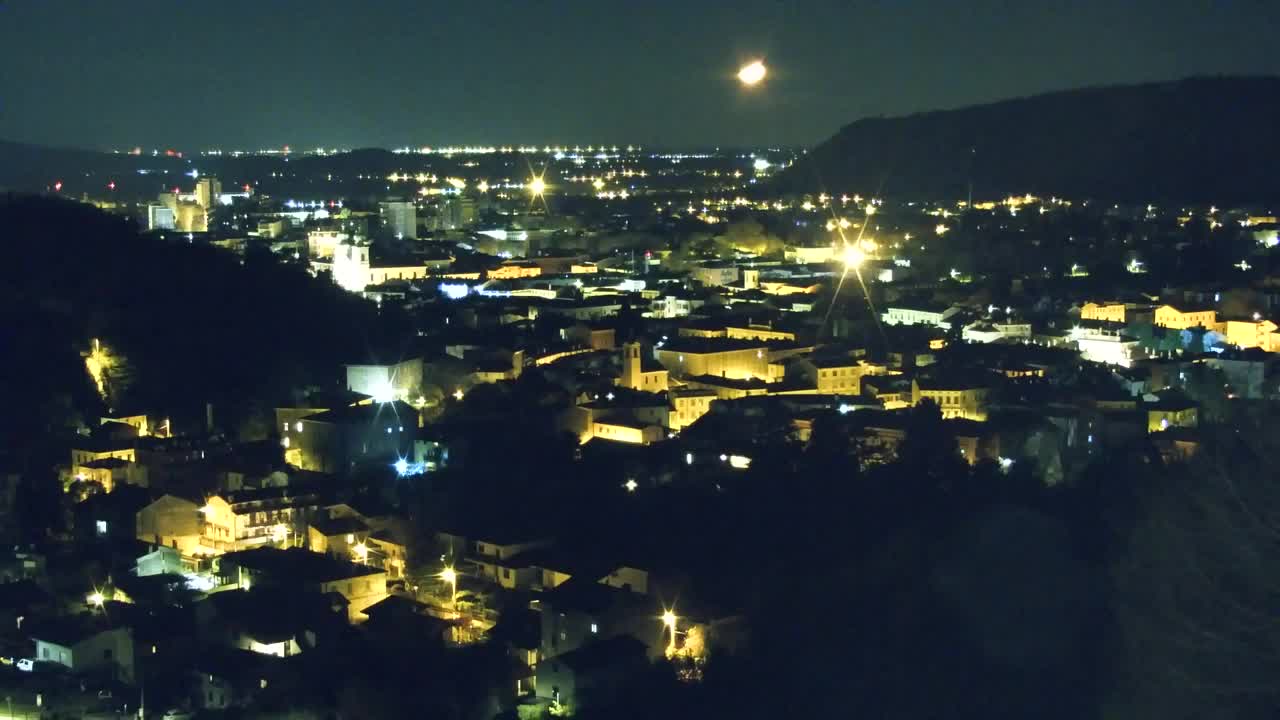 Nova Gorica i Gorica: Prekrasan Pogled iz Franjevačkog Samostana Kostanjevica