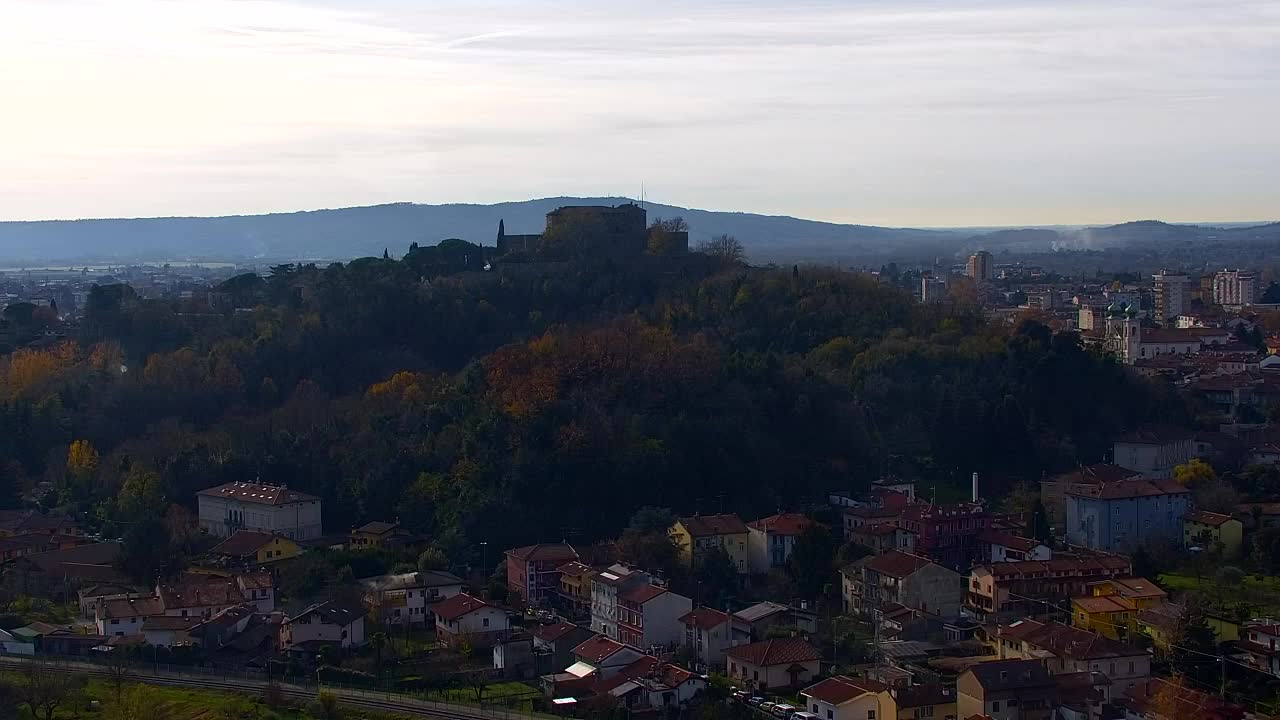 Nova Gorica in Gorica: Čudovit Razgled iz Frančiškanskega Samostana Kostanjevica
