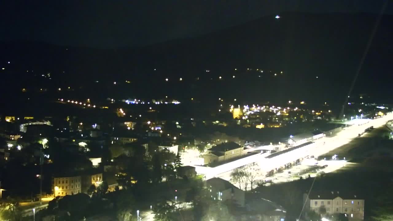 Nova Gorica in Gorica: Čudovit Razgled iz Frančiškanskega Samostana Kostanjevica