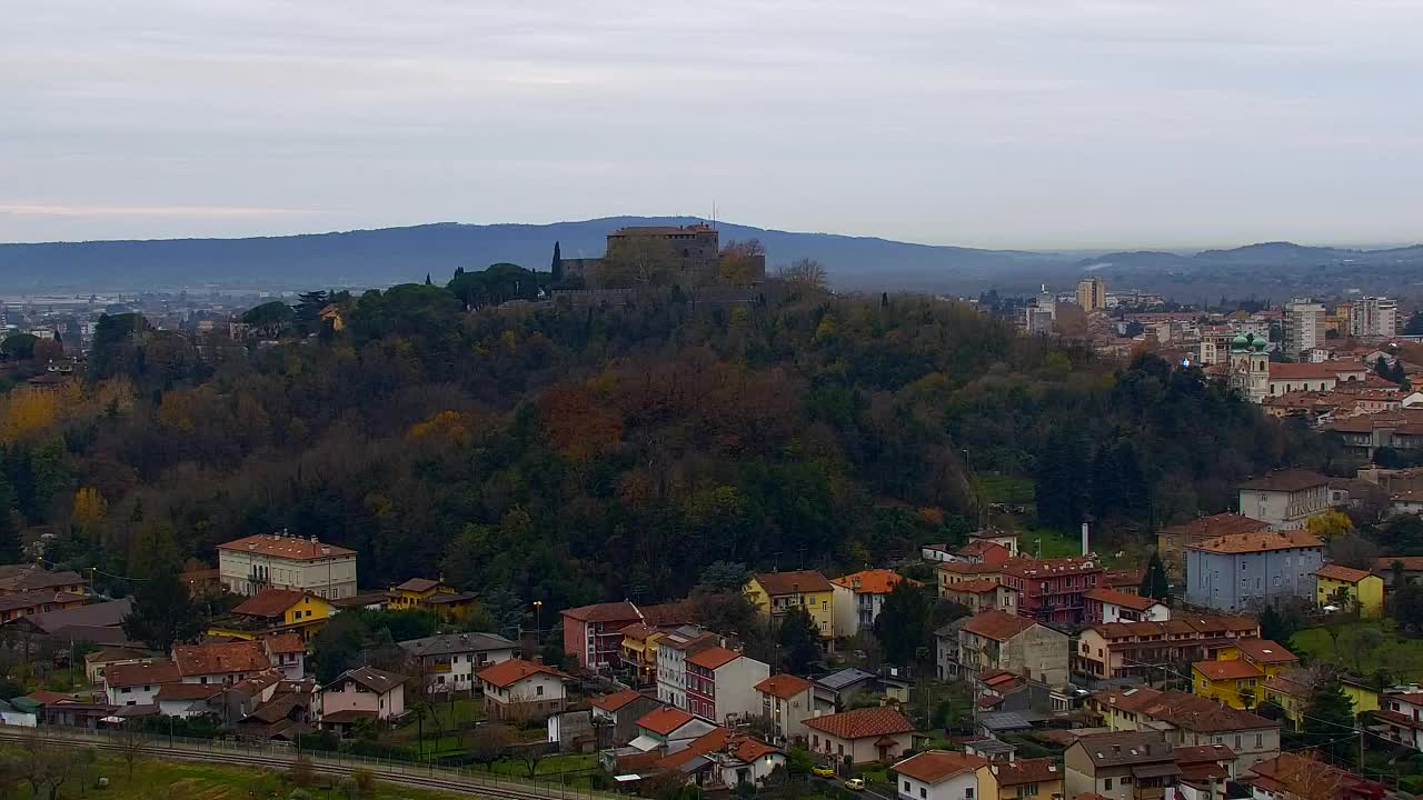Nova Gorica in Gorica: Čudovit Razgled iz Frančiškanskega Samostana Kostanjevica