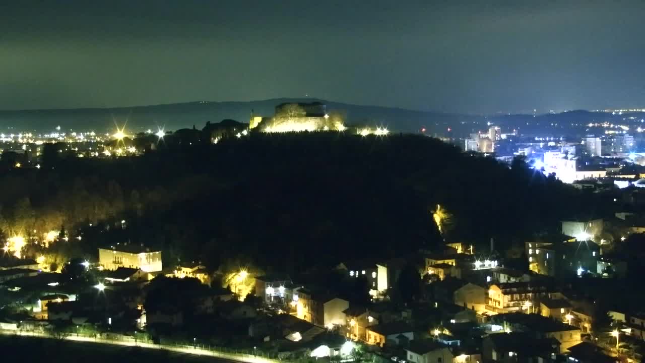 Nova Gorica in Gorica: Čudovit Razgled iz Frančiškanskega Samostana Kostanjevica