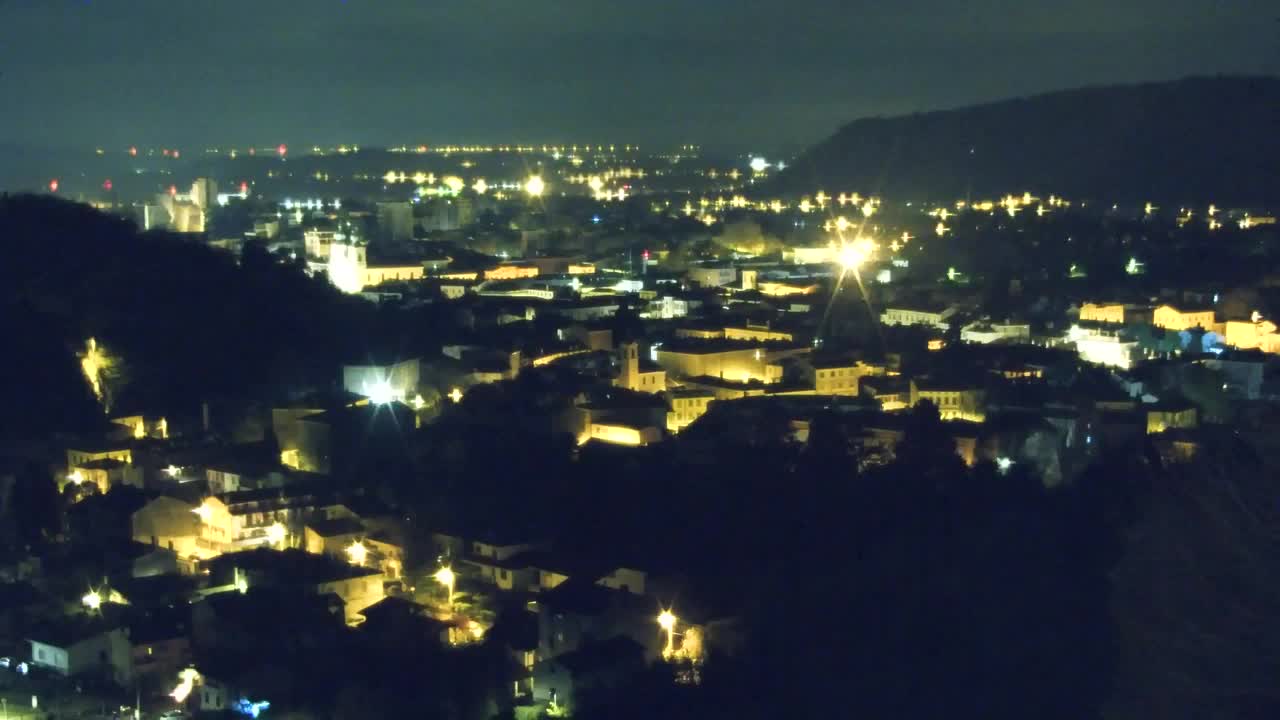 Nova Gorica in Gorica: Čudovit Razgled iz Frančiškanskega Samostana Kostanjevica