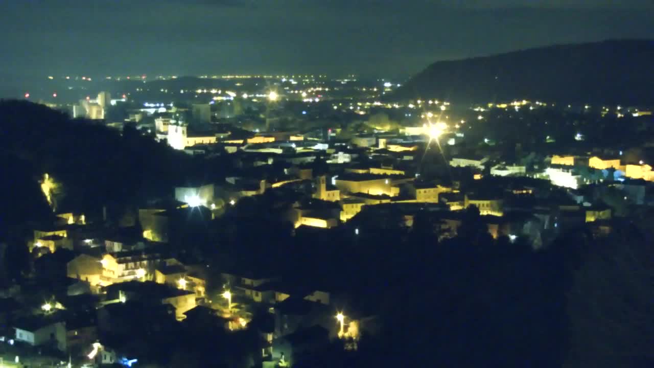 Nova Gorica in Gorica: Čudovit Razgled iz Frančiškanskega Samostana Kostanjevica