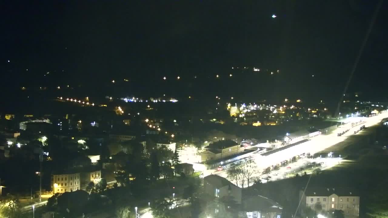 Nova Gorica in Gorica: Čudovit Razgled iz Frančiškanskega Samostana Kostanjevica