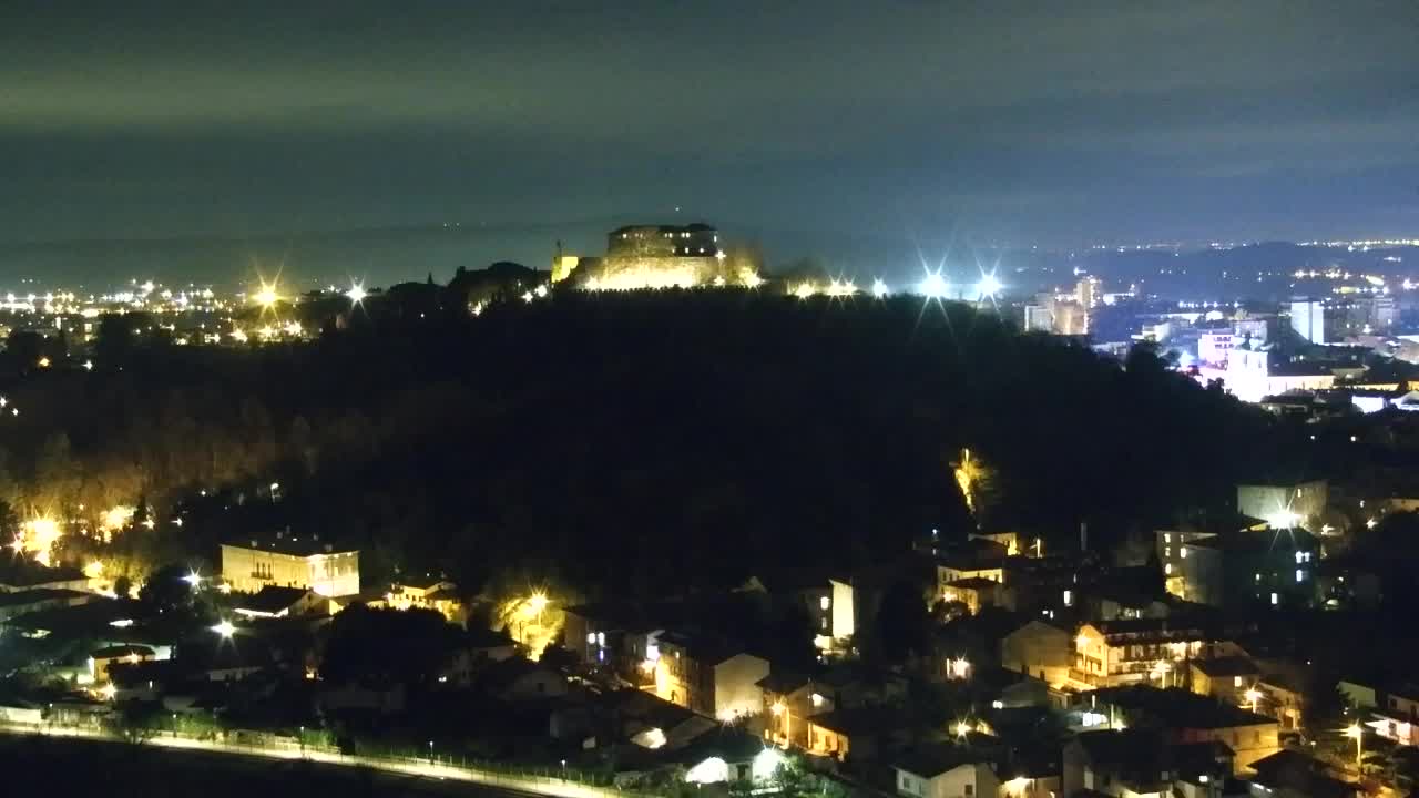 Nova Gorica in Gorica: Čudovit Razgled iz Frančiškanskega Samostana Kostanjevica