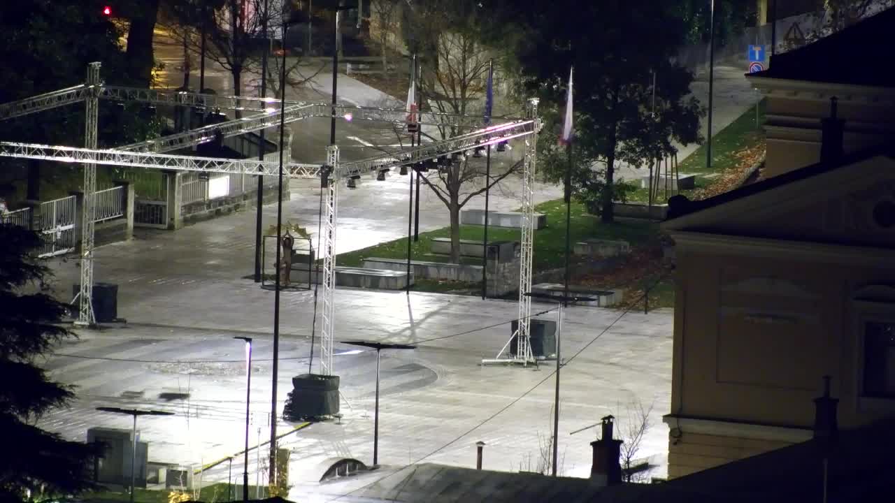 Nova Gorica i Gorica: Prekrasan Pogled iz Franjevačkog Samostana Kostanjevica