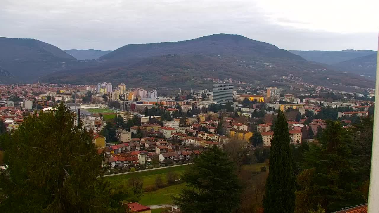 Nova Gorica et Gorizia : Vue Imprenable depuis le Monastère Franciscain de Kostanjevica