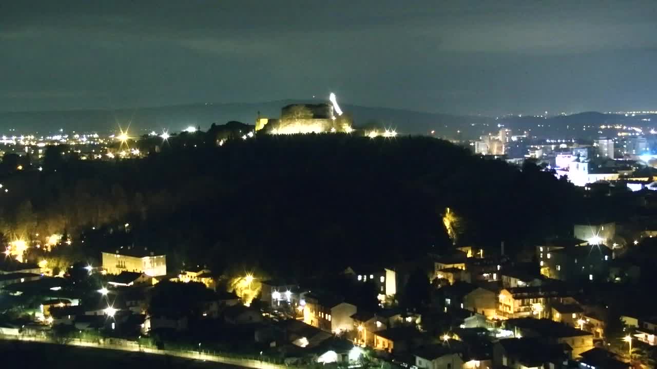 Nova Gorica in Gorica: Čudovit Razgled iz Frančiškanskega Samostana Kostanjevica