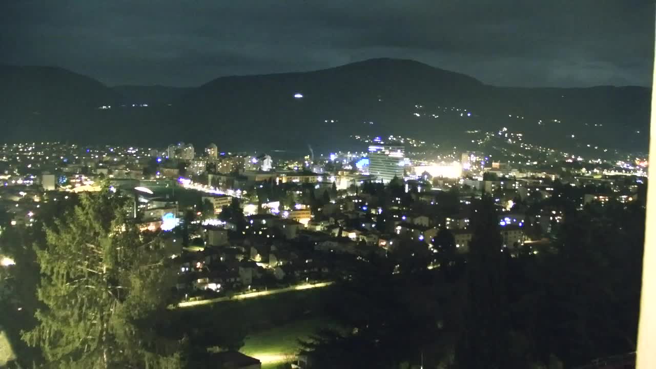 Nova Gorica i Gorica: Prekrasan Pogled iz Franjevačkog Samostana Kostanjevica