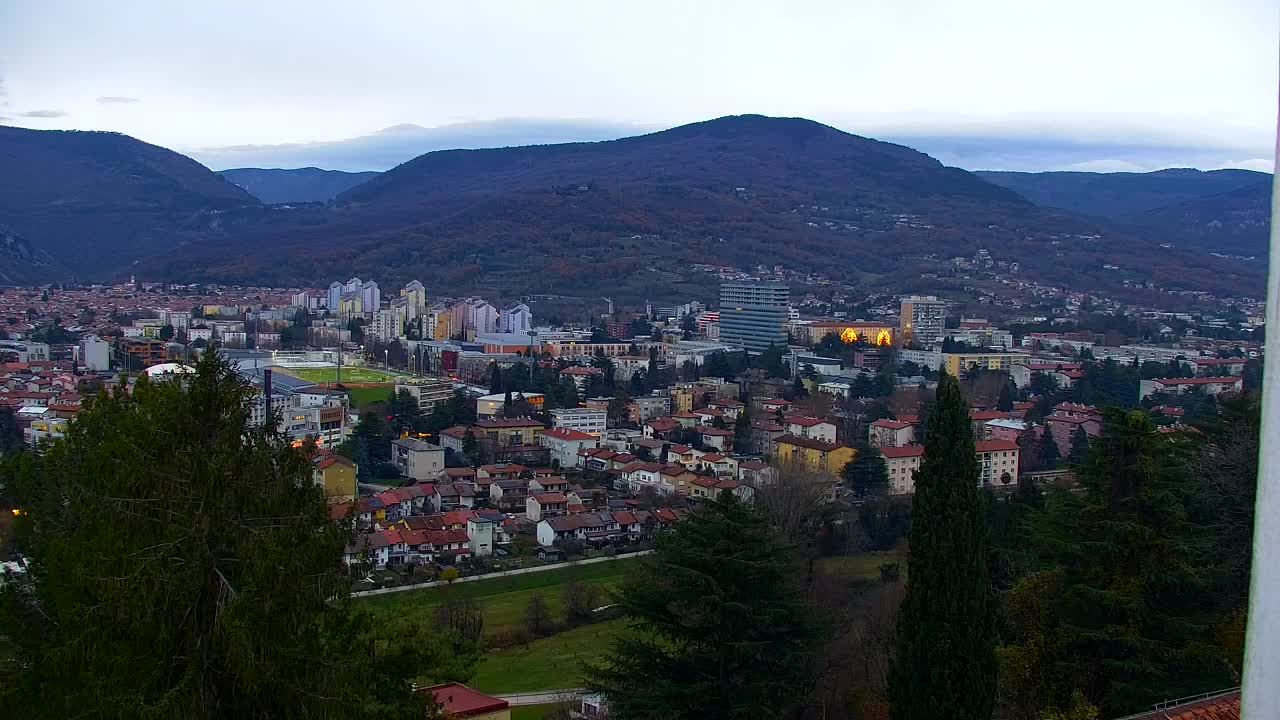 Nova Gorica in Gorica: Čudovit Razgled iz Frančiškanskega Samostana Kostanjevica