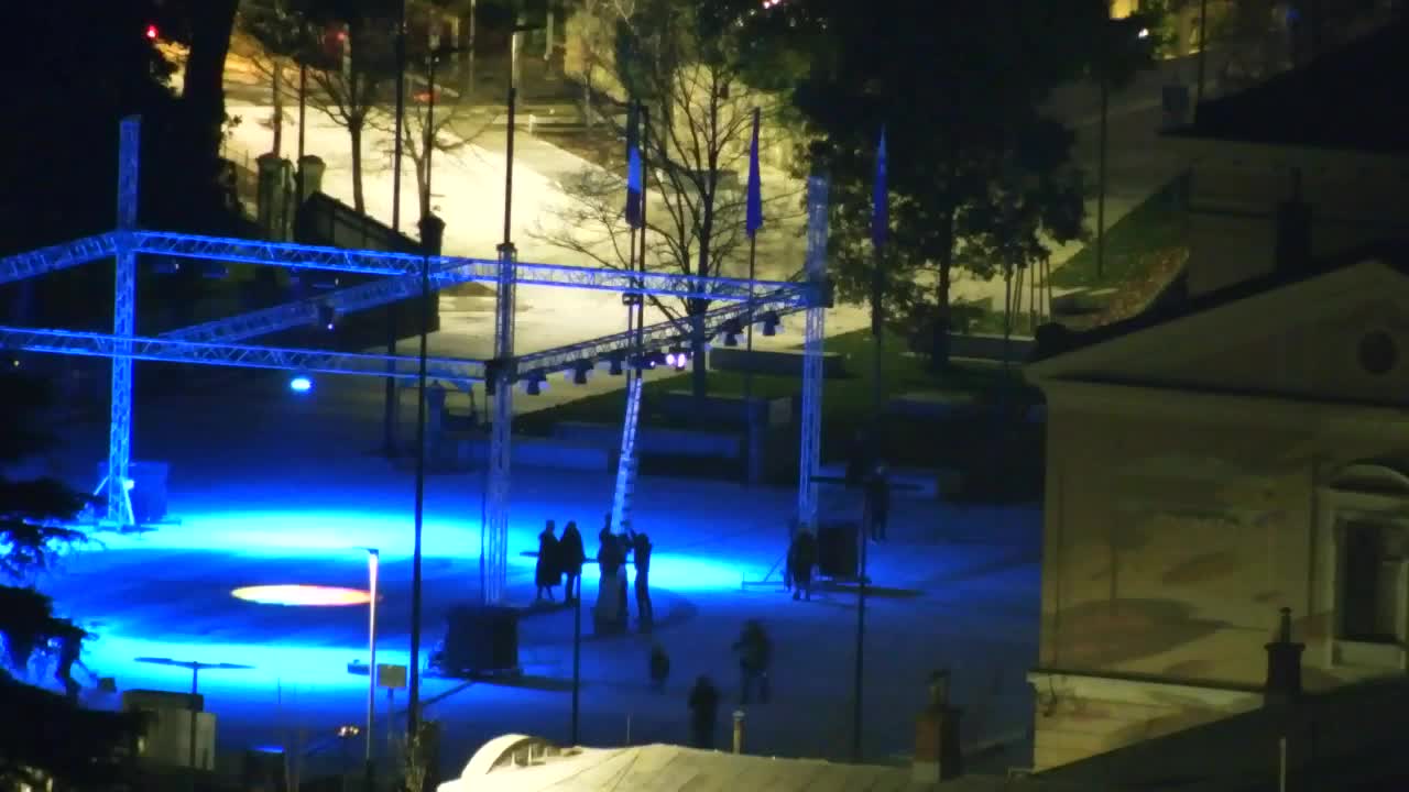 Nova Gorica i Gorica: Prekrasan Pogled iz Franjevačkog Samostana Kostanjevica