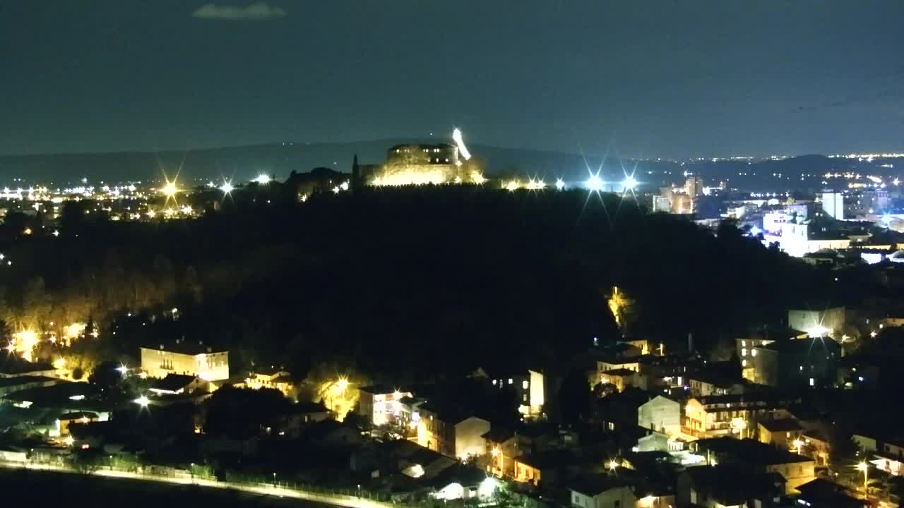 Nova Gorica y Gorizia: Impresionantes Vistas desde el Monasterio Franciscano de Kostanjevica