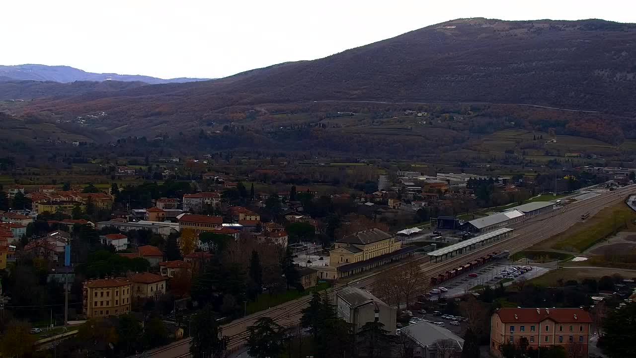 Nova Gorica in Gorica: Čudovit Razgled iz Frančiškanskega Samostana Kostanjevica