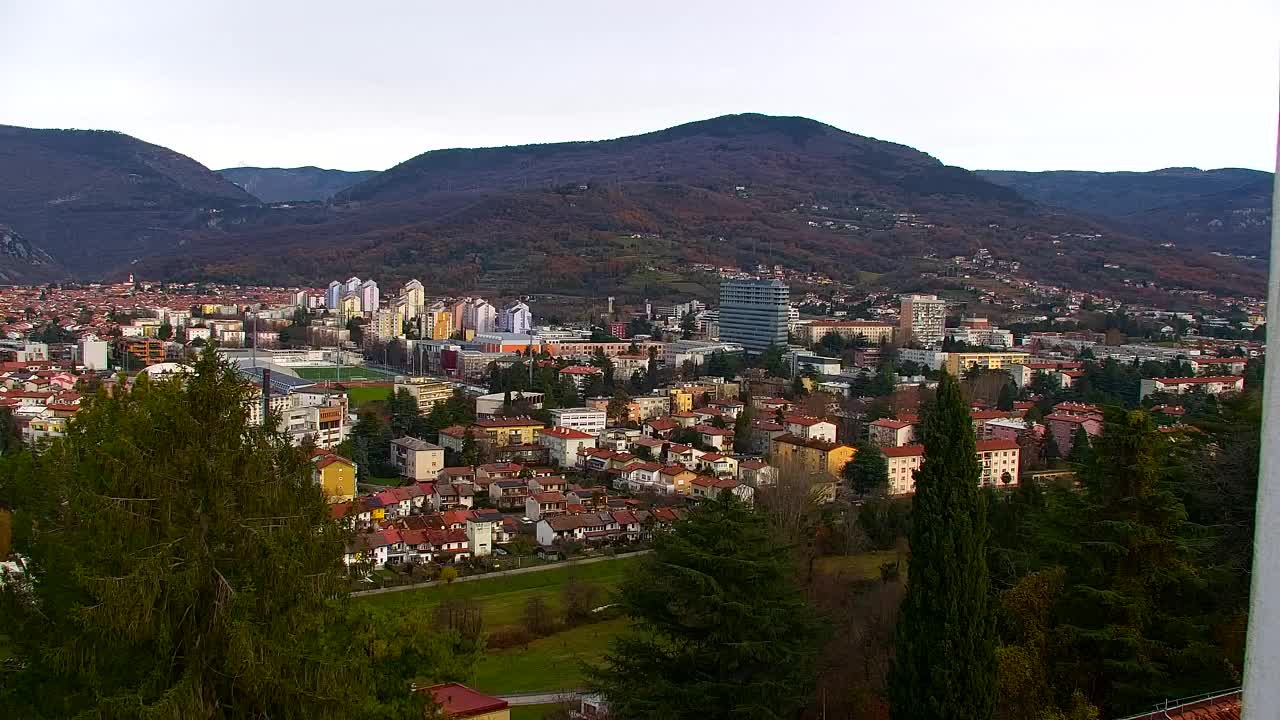 Nova Gorica et Gorizia : Vue Imprenable depuis le Monastère Franciscain de Kostanjevica