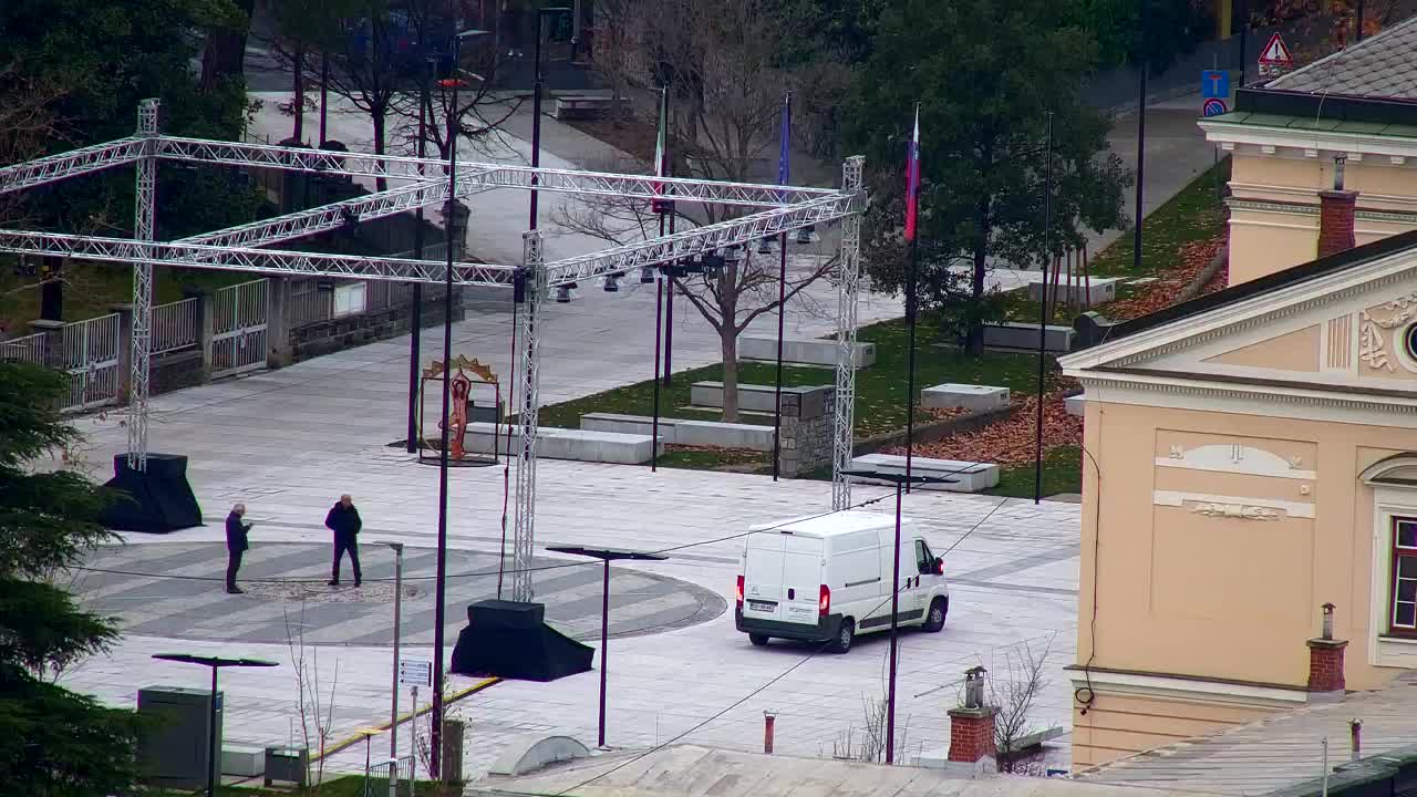 Nova Gorica in Gorica: Čudovit Razgled iz Frančiškanskega Samostana Kostanjevica