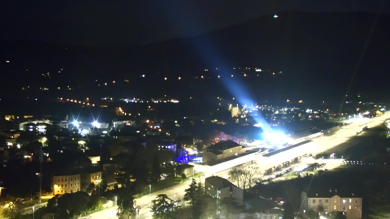 Nova Gorica in Gorica: Čudovit Razgled iz Frančiškanskega Samostana Kostanjevica