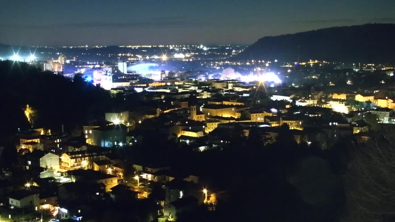 Nova Gorica et Gorizia : Vue Imprenable depuis le Monastère Franciscain de Kostanjevica