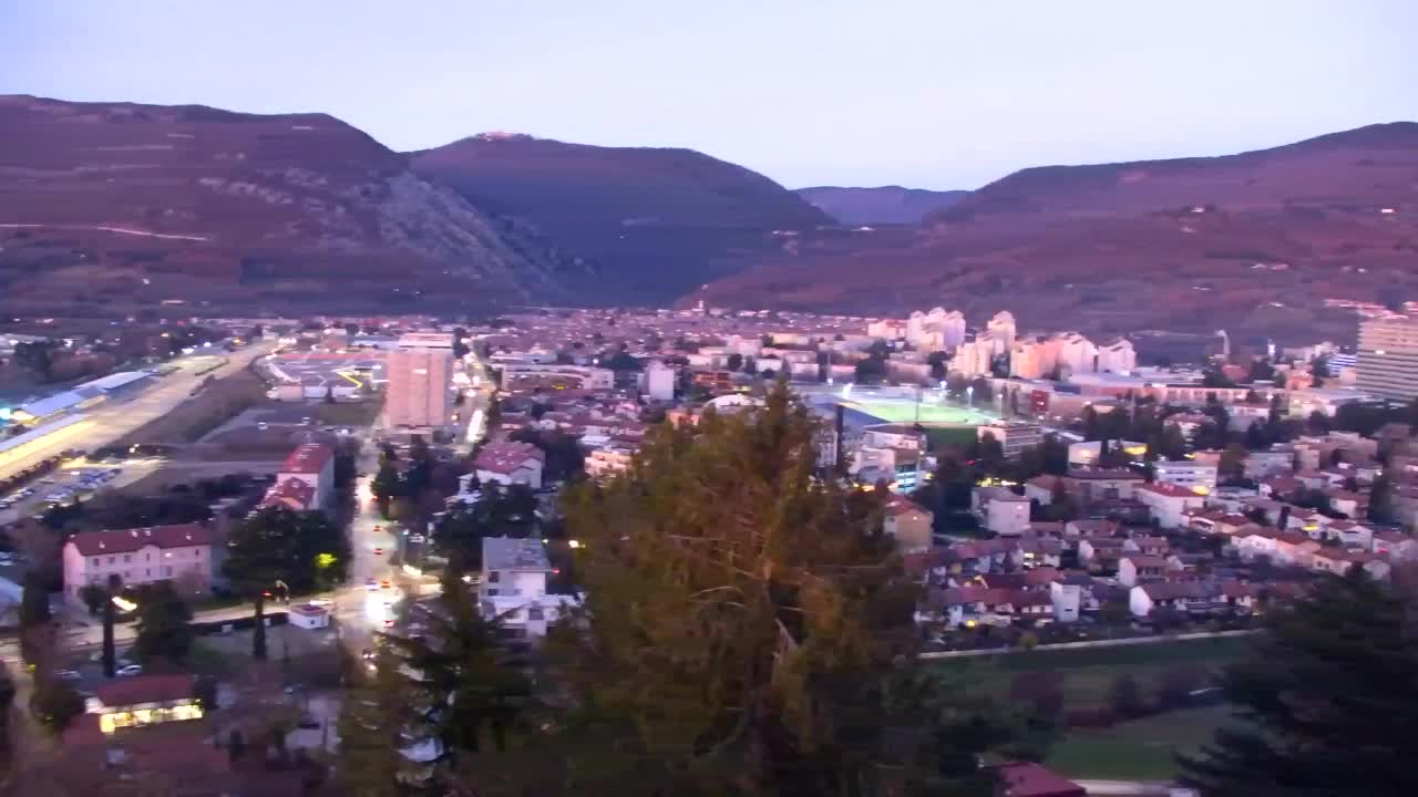 Nova Gorica et Gorizia : Vue Imprenable depuis le Monastère Franciscain de Kostanjevica