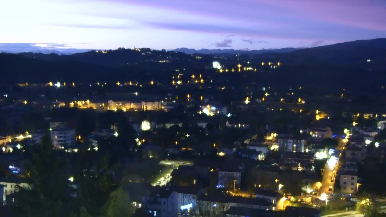 Nova Gorica et Gorizia : Vue Imprenable depuis le Monastère Franciscain de Kostanjevica