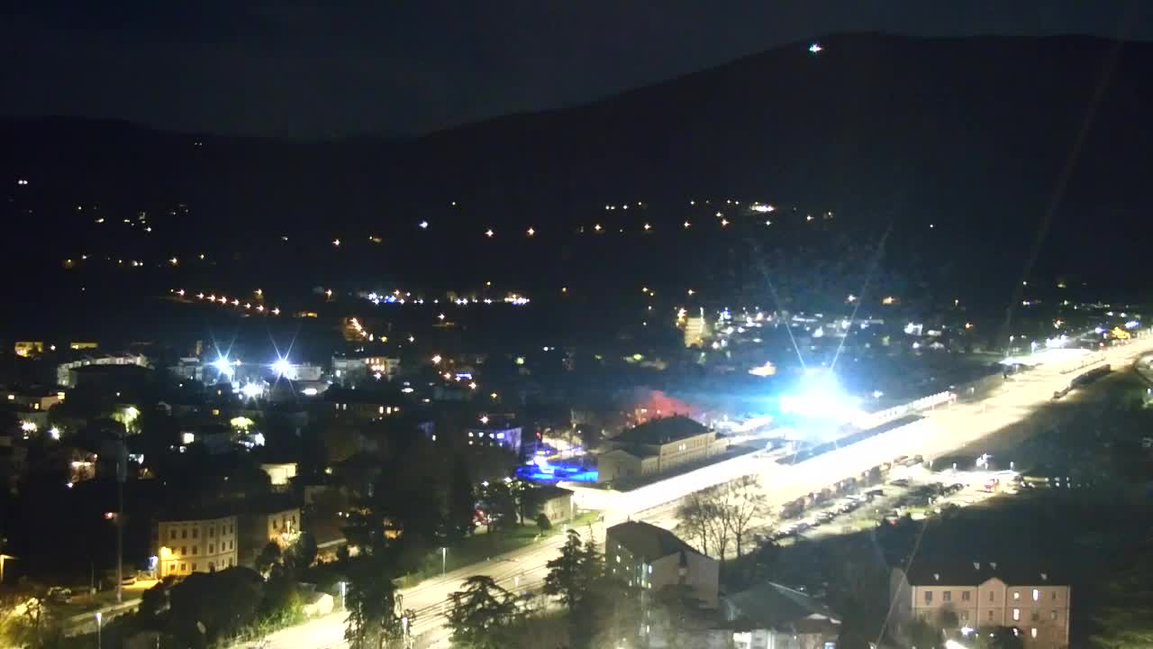 Nova Gorica i Gorica: Prekrasan Pogled iz Franjevačkog Samostana Kostanjevica