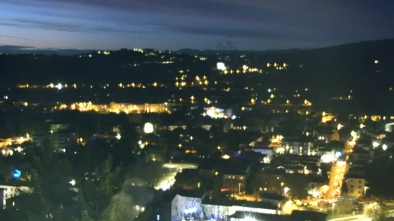 Nova Gorica i Gorica: Prekrasan Pogled iz Franjevačkog Samostana Kostanjevica